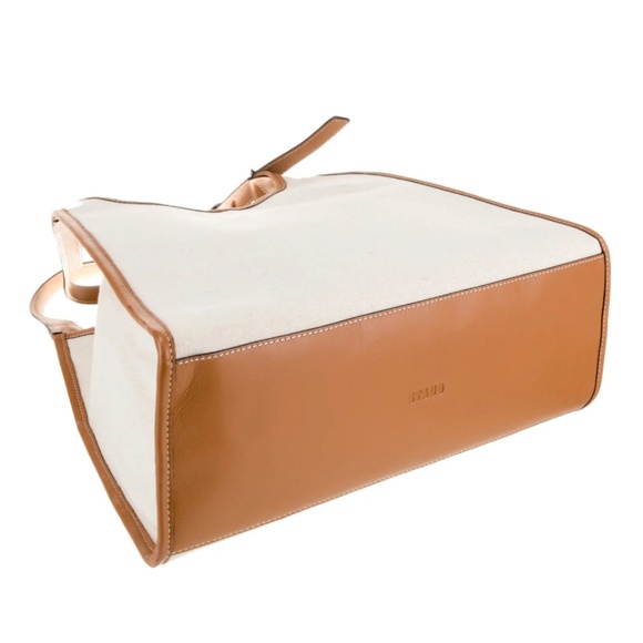 Staud Leather & Canvas Shoulder Bag - Picture 3 of 7